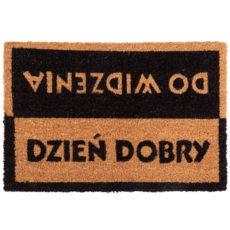 Wycieraczka kokosowa HOME 60x40cm wzór 3